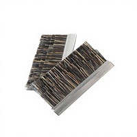 Brosse à poils de sanglier de haute qualité pour machine à tricoter plate, 6*3.5 6*3, tête de brosse à couches coupées, rouleau éponge