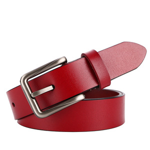 男性用革ベルトジーンズパンツファッションドレス牛隠しベルト - Product Image 2