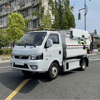 HEAVSTY 2800 Autocarro per Rifiuti Elettrico a Emissioni Zero, 4,7 Metri Cubi, Senza Perdite, Autocaricante Automatico 4x2 per EQ1041TACEV3