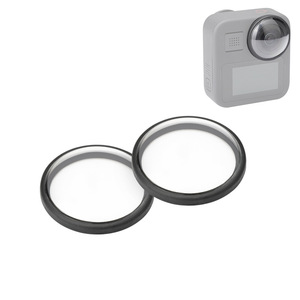 Couvercle de protection en acrylique pour objectif de caméra <span class=keywords><strong>GoPro</strong></span> <span class=keywords><strong>Max</strong></span>, 2 pièces, <span class=keywords><strong>accessoires</strong></span> de protection - Product Image 1