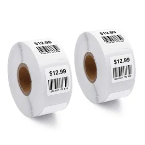 Strong adhesive compatible All purpose square price blank label for Dymo Labelwriter 450
