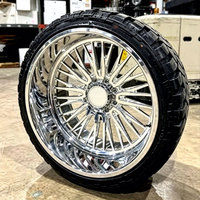 Großhandel Maßgefertigte OEM ODM Schwerlast-Bergbau Hochbelastbare Aluminiumlegierung H-Typ 8x180 20x12 Geschmiedete LKW-Räder für DODGE RAM