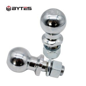 Bytes Off-Road 2-5/16 \ "boules suspendues avec deux trous <span class=keywords><strong>boule</strong></span> <span class=keywords><strong>d</strong></span>'<span class=keywords><strong>attelage</strong></span> résistante <span class=keywords><strong>à</strong></span> la rouille nouvelle condition accessoires de remorque en acier au carbone - Product Image 3