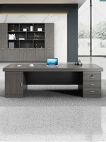 Scrivania da ufficio, semplice e moderna, scrivania direzionale, scrivania grande per postazioni multiple, scrivania per manager e dirigenti