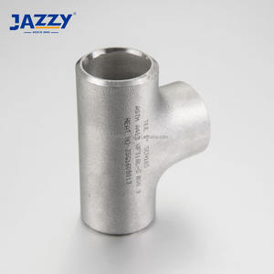 ג 'אז ss פחמן פלדה butt ריתוך מתאים 90 מעלות המרפק חפ התאמה מיוחדת טי ישר נירוסטה ריתוך אביזרי ריתוך - Product Image 4