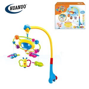 Mobile musical pour bébé, jouets de berceau, avec contrôle infrarouge, cloche de lit musical, <span class=keywords><strong>hochets</strong></span> de nouveau né, mobile - Product Image 4