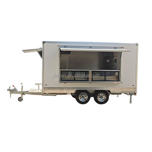 Thiết kế mới Ngoài trời Tùy chỉnh trang bị đầy đủ kem xe tải thực phẩm di động xe tải - Product Image 5