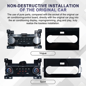 Nouvelle mise à niveau pour Range Rover Sport L494 Vogue L405 2014 2017 - Panneau de commande numérique de climatisation pour voiture, boutons de commande de climatisation automatique - Product Image 5