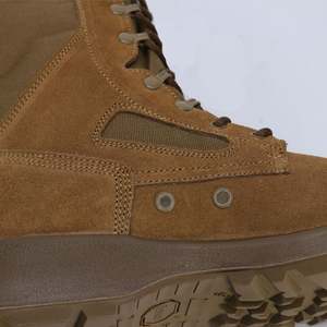 Fábrica al por mayor punta de acero de buena calidad transpirable antideslizante impermeable táctico senderismo zapatos de seguridad botas - Product Image 6