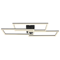 Plafonnier led carré avec fonction cct, plafonnier 58W pour salon
