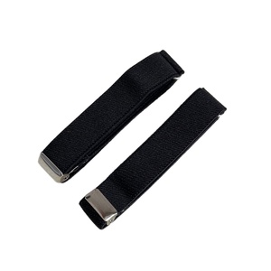 Fermamani per Camicia <span class=keywords><strong>da</strong></span> Adulto con Forte Elasticità, Cinghie Antiscivolo, Lunghezza Regolabile, Fibbia in Metallo, Supporti per Maniche - Product Image 1