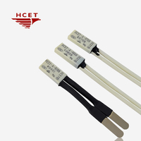 Interruptor de Protección Térmica de Sobrecarga Serie HCET, Termostato de Motor de Acción Rápida para Electrodomésticos, Energía Eléctrica y Baterías