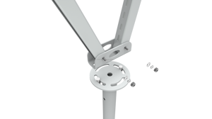 Structure de montage au sol en acier U2V Rail solaire galvanisé à chaud pour applications au sol Système de montage solaire - Product Image 5