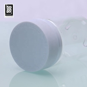 Envases Redondos Rectos de Plástico PET para Medicamentos, Frascos para Píldoras y Cápsulas de 120 ml con Tapa de Rosca a Prueba de Niños - Product Image 1