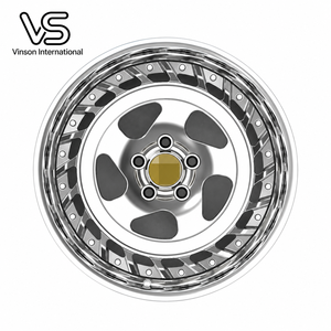 Rueda de Aleación Forjada de Dos Piezas de 20 Pulgadas en Color Plata para Ferrari SF90 Roma 488 - Product Image 3
