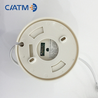 CAATM JT-CA349 CE langit-langit pintar dipasang LPG detektor Sensor Gas rumah tangga lampu suara Alarm CO detektor kebocoran Gas penganalisis Gas