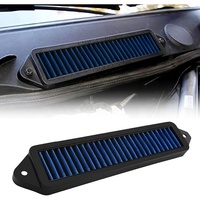 فلاتر هواء JDMotorsport88 2 بكابينة زرقاء مناسبة لشاسيه BMW E E82 E88 E90 E91 E92 E93 X1 335i 135i 328i