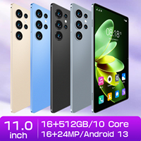 Wholesale Popular Design S23 5G Smart Gaming Tablet Android 13 16GB+512GB 11 Inch HD Screen 12000mAh Global WiFi Version