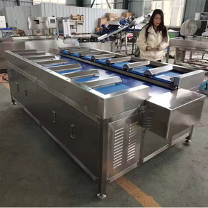 Automatische 12 Paletten Früchte Meeres früchte und Rindfleisch Multi-Station Check weigher Elektronische Waage für Kombination system - Product Image 2