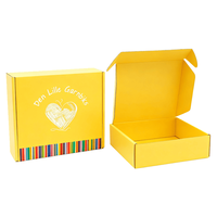 Boîte postale cadeau en papier de carton conception personnalisée chaussettes emballage boîte d'avion ondulé logistique d'expédition boîte postale emballage