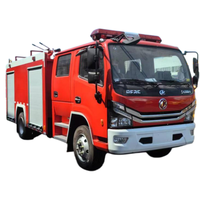 Camion de pompiers professionnel 5000L 158HP sur châssis Dongfeng pour la sécurité municipale et communautaire