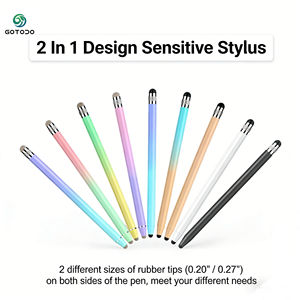 Lápiz Metálico Universal de Alta Sensibilidad y Precisión con Punta Reemplazable para iPhone/<span class=keywords><strong>iPad</strong></span> <span class=keywords><strong>Pro</strong></span>/Tabletas Android y Todas las Pantallas Táctiles - Product Image 2