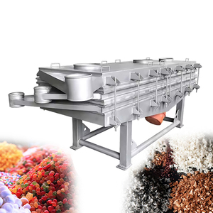Penjualan Langsung Pabrik Layar Getar Linier untuk Penyaringan Mineral/Biji-bijian/Pasir Layar Getar Linier Industri Vibrator Pasir - Product Image 1