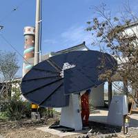 Panneau solaire photovoltaïque monocristallin Zixi Urban Outdoor à faible émission de carbone, éclairage extérieur, fleur solaire, contrôleur MPPT 2,65 kW 220 V