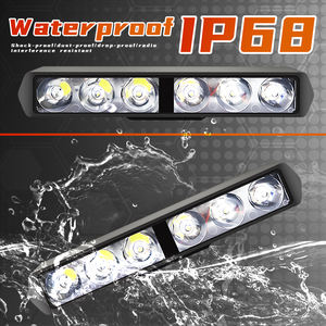 Faro LED de 6 pulgadas y 18W con 12000lm, proyector de lente, luz de trabajo, 6 LEDs, para motocicleta, 12V, forma de bombilla H4, 6000K, ajuste universal, ¡Gran Venta! - Product Image 2