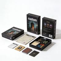 Jeu de cartes personnalisable pour adultes, idéal pour les fêtes de fin d'année, en papier imprimé offset, pour amis, couples et événements de groupe