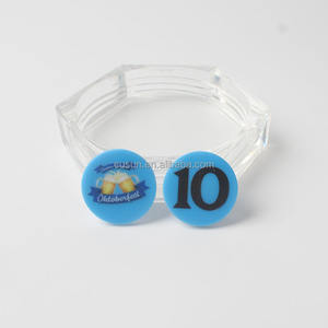 Pièce de <span class=keywords><strong>jeton</strong></span> de jeu coloré en <span class=keywords><strong>plastique</strong></span> de boisson d'impression personnalisée de haute qualité - Product Image 2