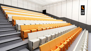 Môi trường mới Auditorium chỗ ngồi Auditorium ghế với bảng rạp hát tại chỗ ngồi đồ nội thất trường học chennai cho bán - Product Image 2