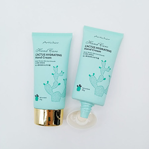 Tube de lotion en plastique Super plat, emballage de crème à main à presser en plastique avec couvercle à vis <span class=keywords><strong>100ml</strong></span> - Product Image 2