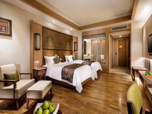 XINSHIYI 5 estrellas madera moderno Resort lujo espacio Hotel dormitorio conjuntos muebles - Product Image 5