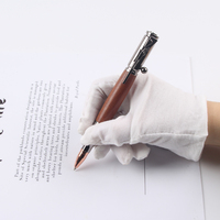 Nouveauté personnalisée plus récent luxe métal marée Cool pistolet Type stylo à bille pistolet gris boulon Type balle stylo