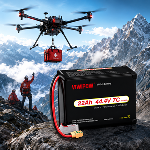 New Arrival Emergency Response Drone Battery 44.4V 22000mah Lipo Battery Cell 12S 7C Lithium Ion Pack Drone - Product Image 2