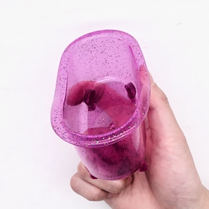 小さなプラスチック製のバスセットミニバスタブ形状石鹸梱包容器、バスルーム装飾ボックス