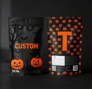Custom Printed Smell Proof Mylar Stand Bags Holographic Ziplock <strong>Packaging</strong> 3.5g 7g Aluminum Pouch Flower Bag Resealable Food - Product Image 4