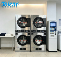 Machine de séchage industrielle |   Pour les laveries automatiques et les hôtels | Séchoir à linge à séchage rapide à 2 couches, capacité de séchage rapide