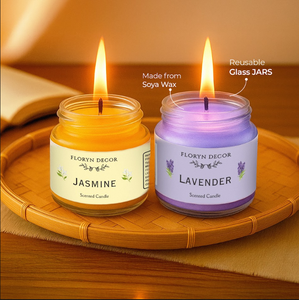 Wholesale Aromatherapy Uplifting Scented Jar <b>Candle</b> <b>Gift</b> <b>Set</b> of 6 Premium Fragrance <b>Candles</b> for Home Decor Relaxation and <b>Gifts</b> - Product Image 1