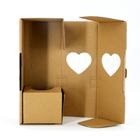 Muestra Gratuita de Cajas de Envío para Plantas, Impresas a Todo Color con Acabado Mate, Hechas de Cartón Kraft Reciclado, Personalizadas con Diseño a Medida