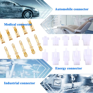 580 buah <span class=keywords><strong>2</strong></span>.8mm Pitch Pin Header Crimp <span class=keywords><strong>2</strong></span> 3 4 6 9 Male Plug Housing Terminal kawat elektronik Harness untuk berbagai - Product Image 3