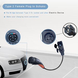 Nuevo Adaptador de Carga Bidireccional <span class=keywords><strong>Goodev</strong></span> Tech V2L Tipo 2 EV Hembra a EU Schuko, Modelo V2L01002, IP44 - Product Image 6