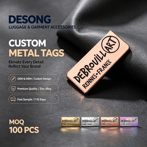 Accesorios de Ropa, Insignias Metálicas de Acero Inoxidable con Logotipo Personalizado, Botones Metálicos para Chaquetas y Camisas - Product Image 1