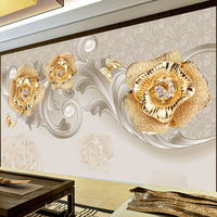 Wallpaper Mural 3D Hewan Modern Mewah Tahan Air Garansi 1 Tahun Pemasangan Mudah DIY untuk Latar Belakang TV Rumah Hiburan