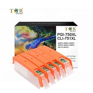 ตลับหมึกเติมได้ Canon PGI-750XL CLI-751XL ขนาด XL แบบ Dye สำหรับตลับหมึกเปล่ารุ่นใหม่ที่มีชิปอัจฉริยะ - Product Image 3