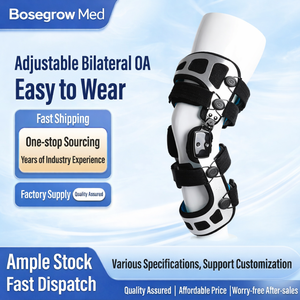 Bosegrow OEM <strong>Knee</strong> <strong>Brace</strong> For <strong>Osteoarthritis</strong> Support With Hinged Stabilizer And Joint Protection Function - Product Image 1