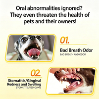 OEM/ODM Bruma Bucal sin Cepillo para Mascotas, para un Aseo Dental Diario sin Estrés, la Mascota Resiste Mejor la Aplicación con Pulverizador