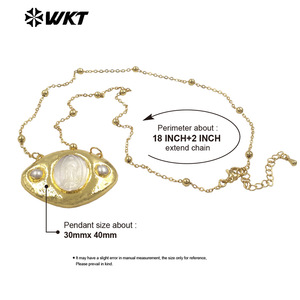 WT-JN388 Vente en gros d'usine, collier plaqué or avec pendentif Vierge <span class=keywords><strong>Marie</strong></span> <span class=keywords><strong>de</strong></span> style religieux pour femmes, bijoux uniques - Product Image 6