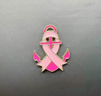 Broche ruban rose Badge international de prévention du sida et du cancer du sein Logo promotionnel Broche de sensibilisation au cancer du sein